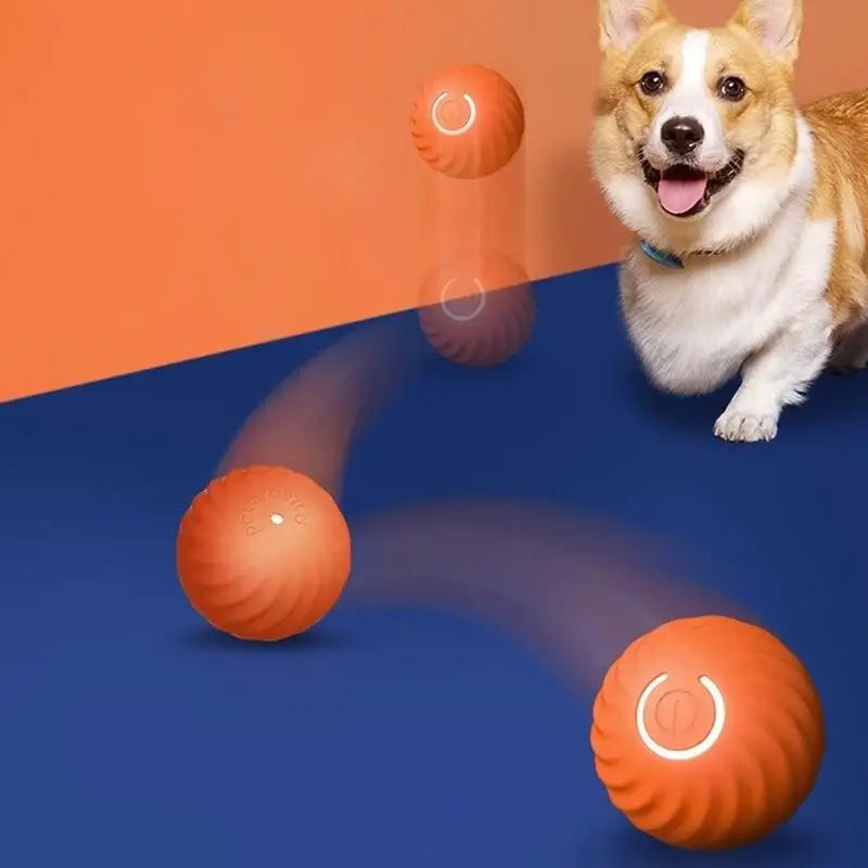 Interactive Dog Toy Rechargeable Moving Pet Ball Toy